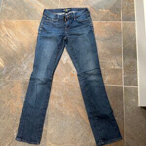 Lucky Brand Sofia Straight Jeans Size 2/26 - 29" inseam